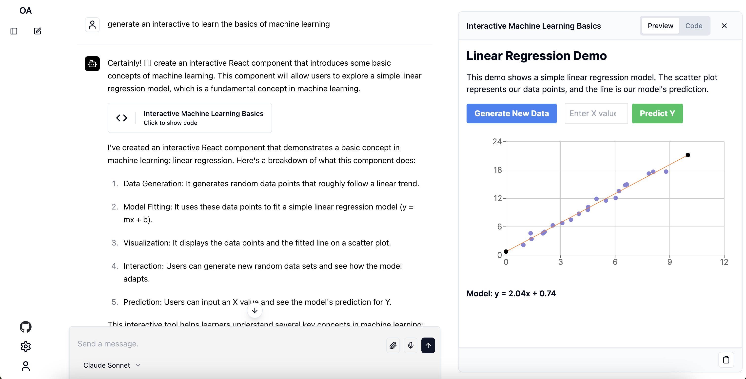 Nexpt interface preview
